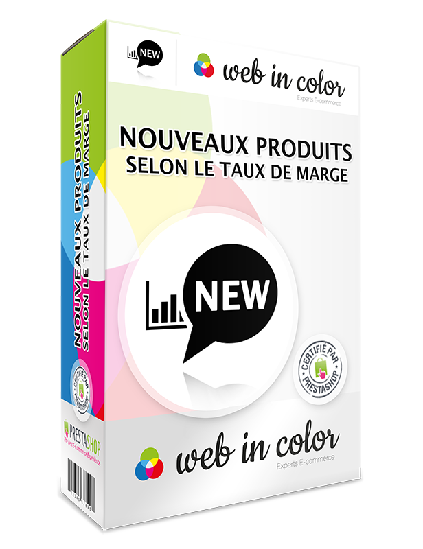 Module Nouveaux produits en fonction du taux de marge
