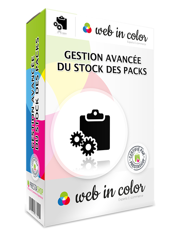 boite Gestion avancée du stock des packs pour Prestashop